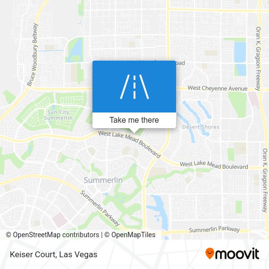 Keiser Court map
