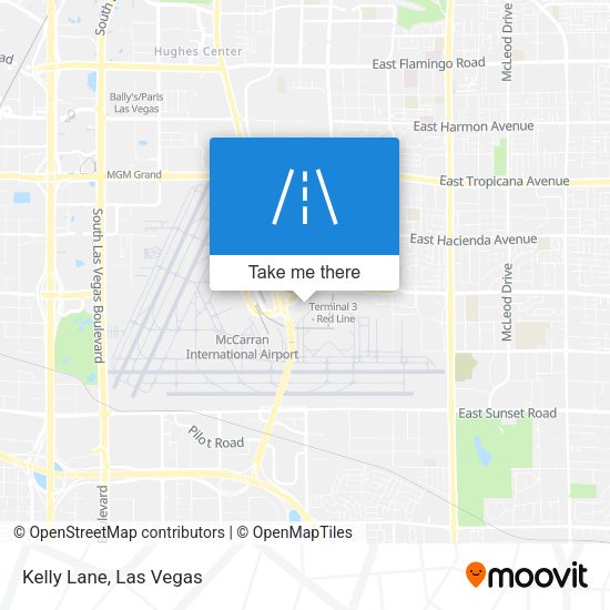 Mapa de Kelly Lane