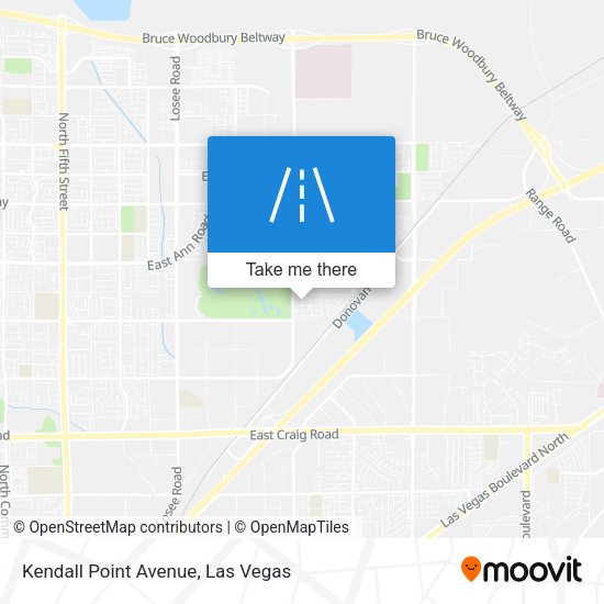 Kendall Point Avenue map