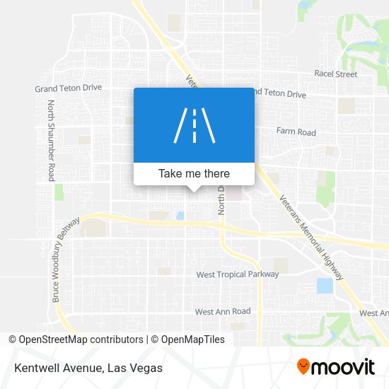 Mapa de Kentwell Avenue