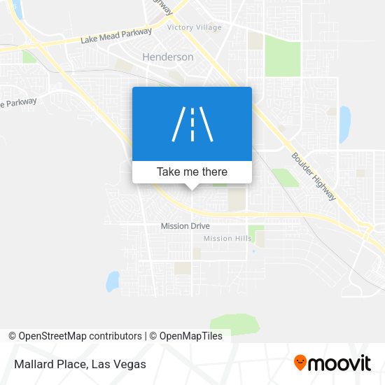 Mapa de Mallard Place