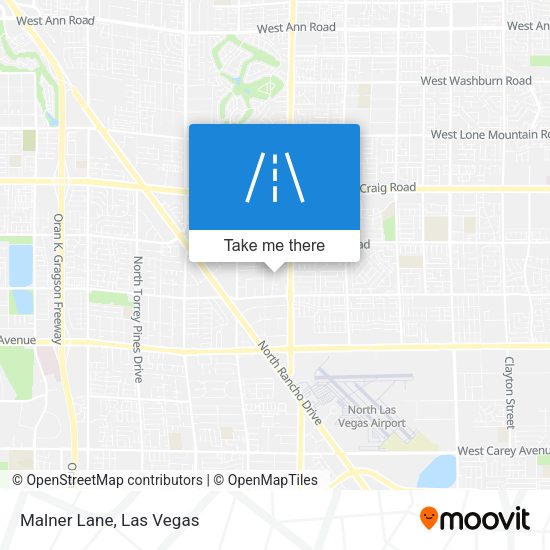 Mapa de Malner Lane