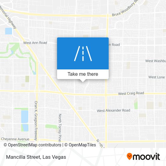 Mapa de Mancilla Street