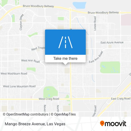 Mango Breeze Avenue map