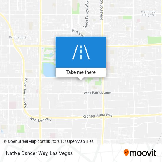 Mapa de Native Dancer Way