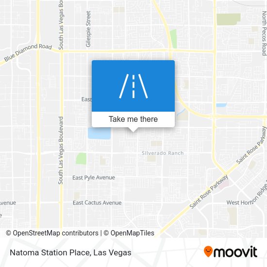 Mapa de Natoma Station Place