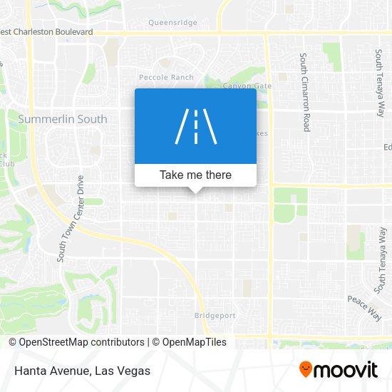 Mapa de Hanta Avenue