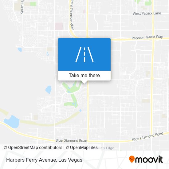 Harpers Ferry Avenue map