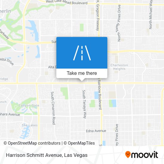 Harrison Schmitt Avenue map