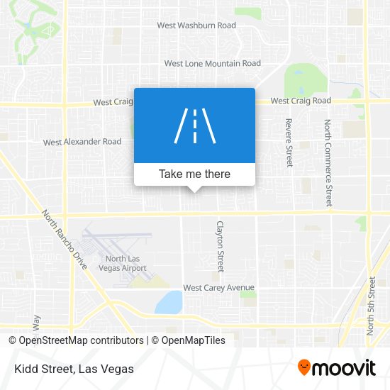 Mapa de Kidd Street