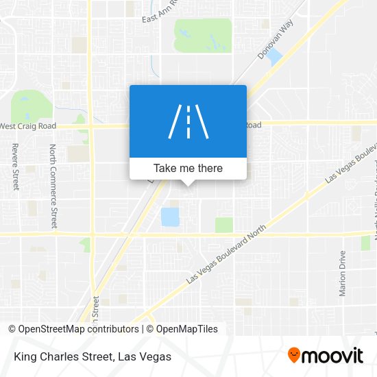 Mapa de King Charles Street
