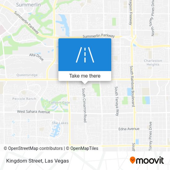 Mapa de Kingdom Street