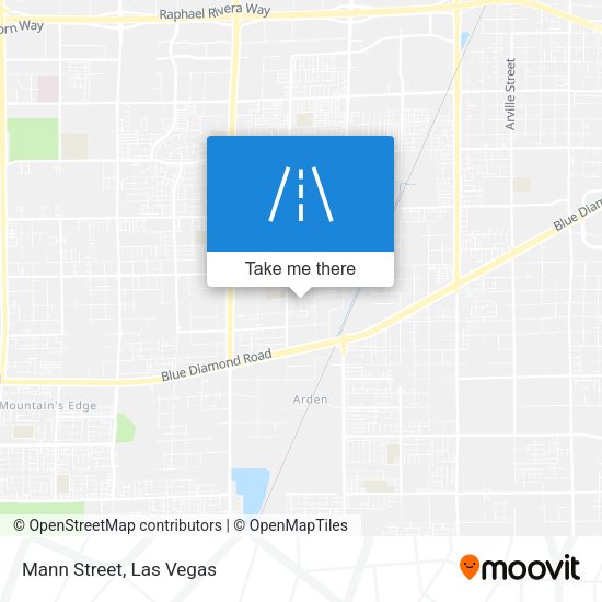 Mapa de Mann Street