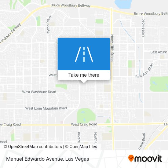 Manuel Edwardo Avenue map