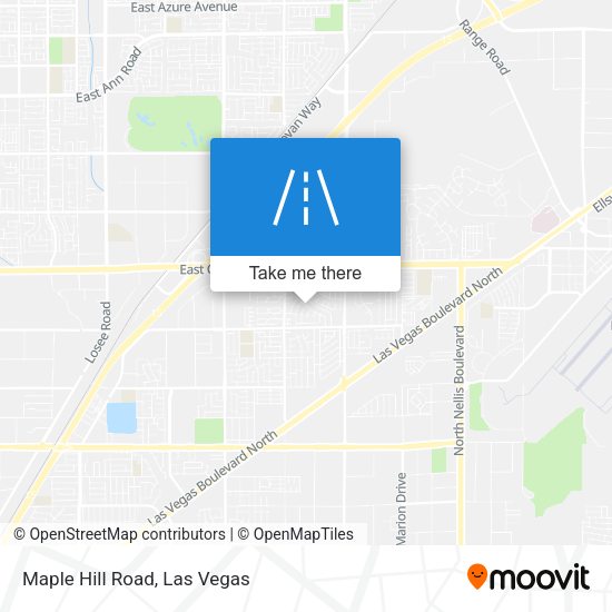 Mapa de Maple Hill Road