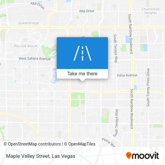 Maple Valley Street map