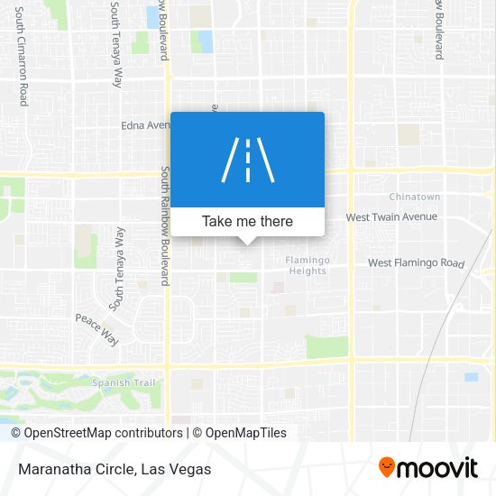 Maranatha Circle map