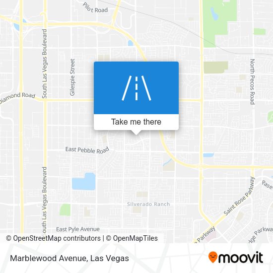 Marblewood Avenue map