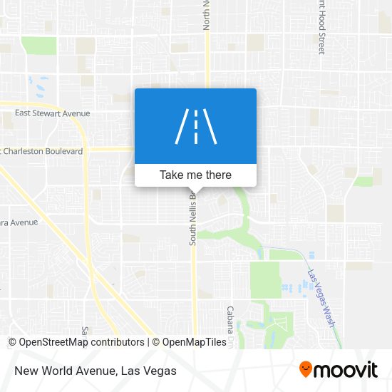 Mapa de New World Avenue
