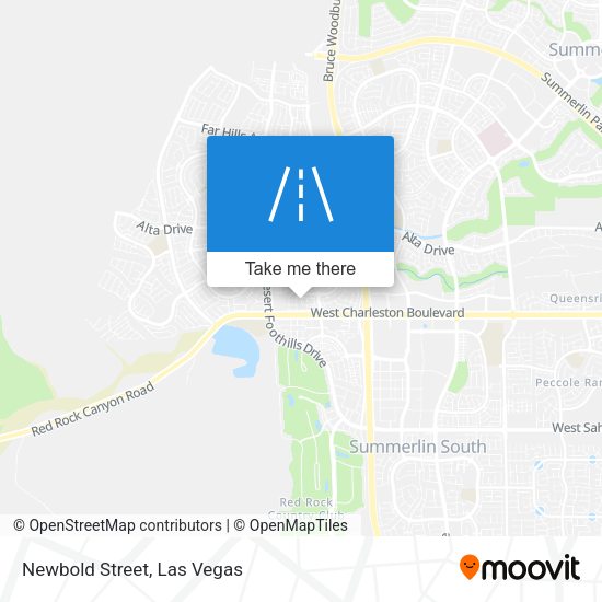 Mapa de Newbold Street