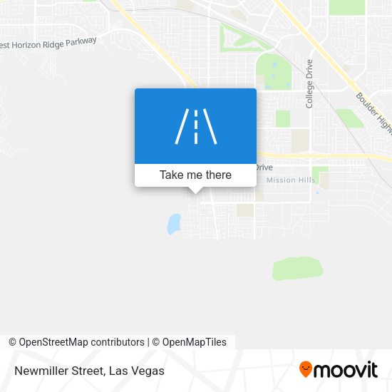 Newmiller Street map