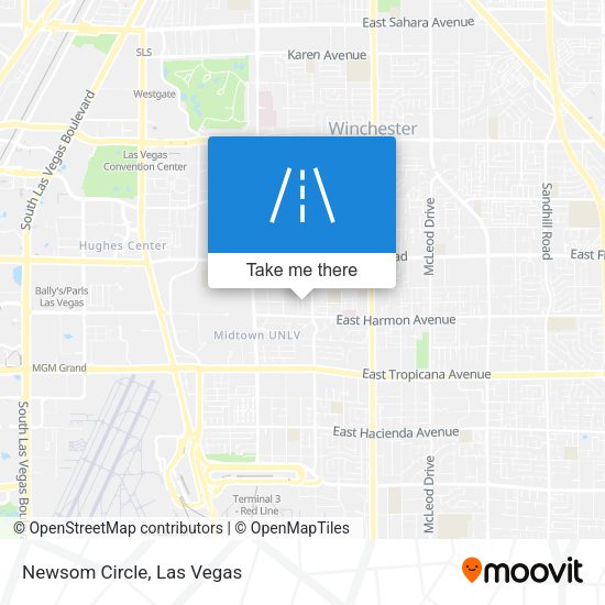 Mapa de Newsom Circle