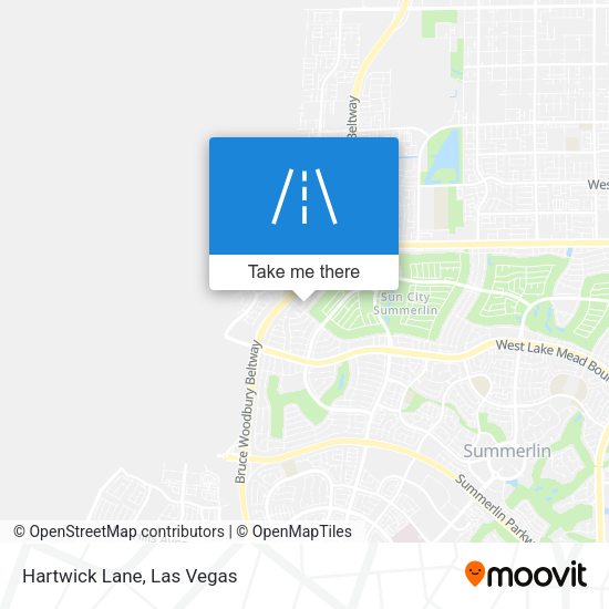 Mapa de Hartwick Lane