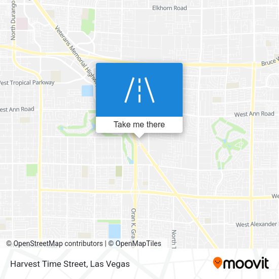 Harvest Time Street map