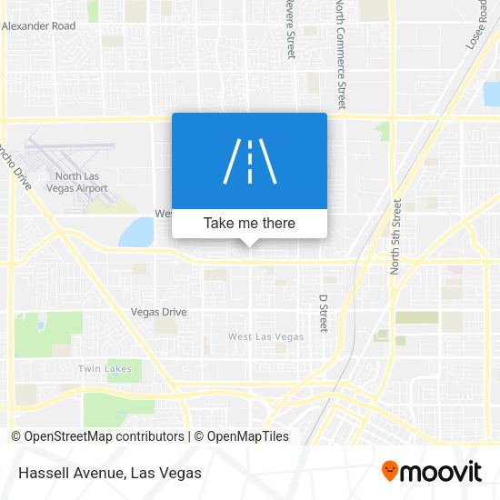 Mapa de Hassell Avenue