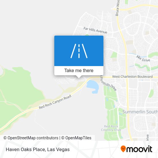 Mapa de Haven Oaks Place
