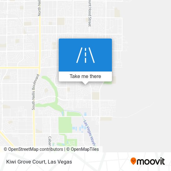 Mapa de Kiwi Grove Court