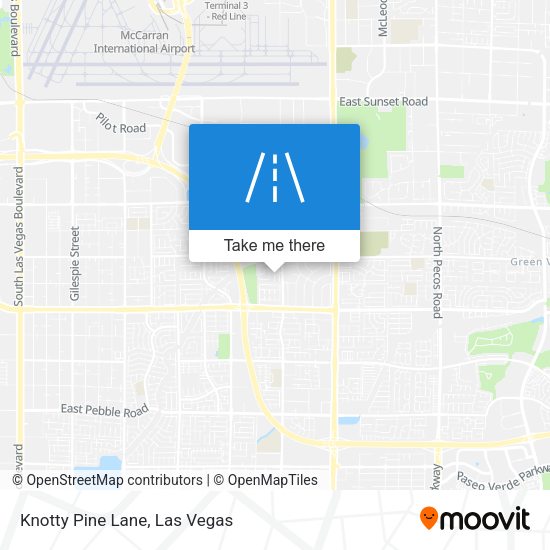 Knotty Pine Lane map
