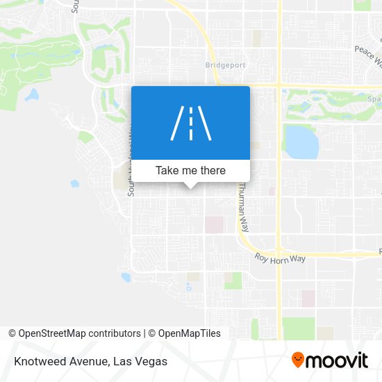 Mapa de Knotweed Avenue