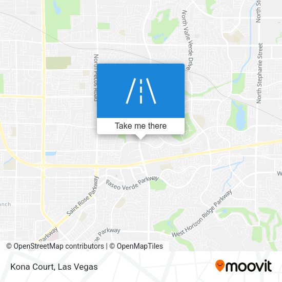 Mapa de Kona Court