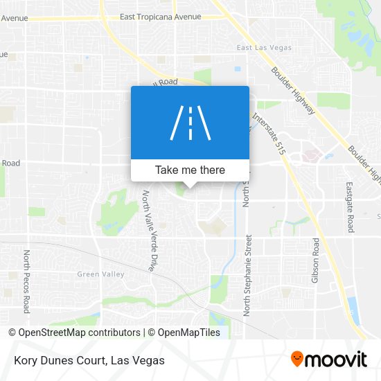 Kory Dunes Court map