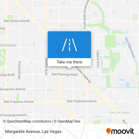 Mapa de Margarete Avenue