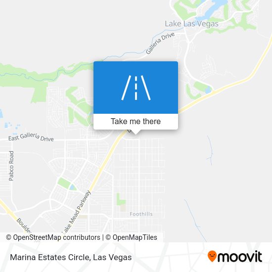 Mapa de Marina Estates Circle