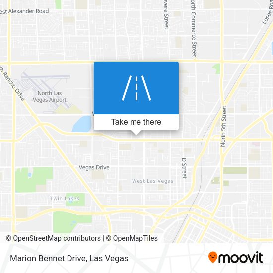 Mapa de Marion Bennet Drive