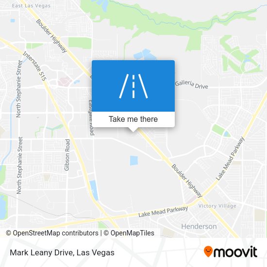 Mapa de Mark Leany Drive