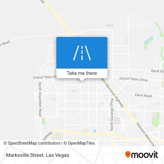 Mapa de Marksville Street