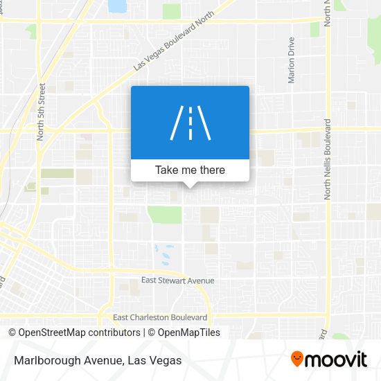 Marlborough Avenue map