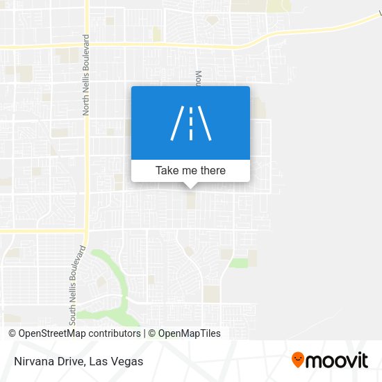 Mapa de Nirvana Drive