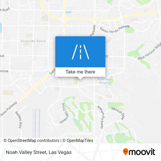 Noah Valley Street map