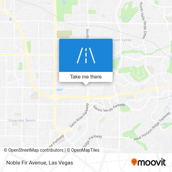 Noble Fir Avenue map