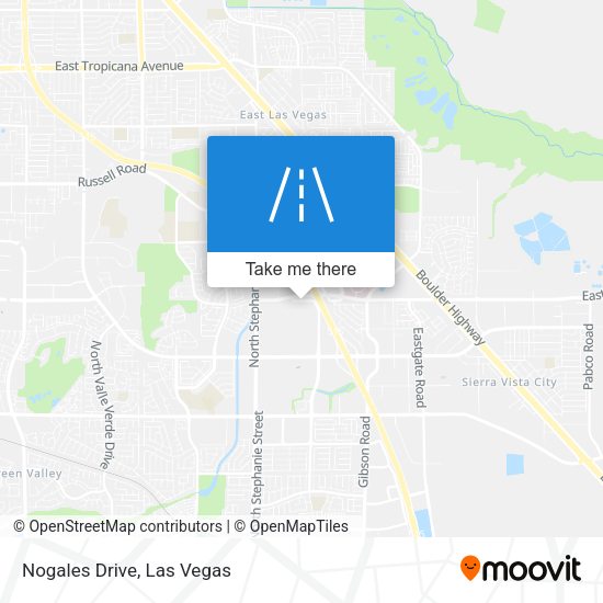 Mapa de Nogales Drive