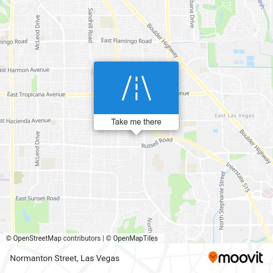 Mapa de Normanton Street
