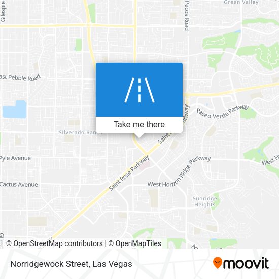 Norridgewock Street map