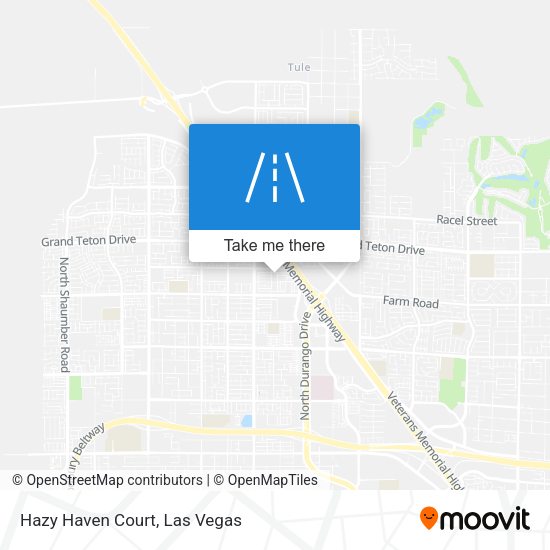 Hazy Haven Court map