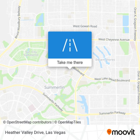 Heather Valley Drive map