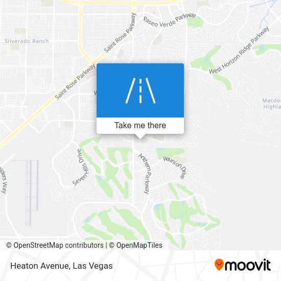 Mapa de Heaton Avenue